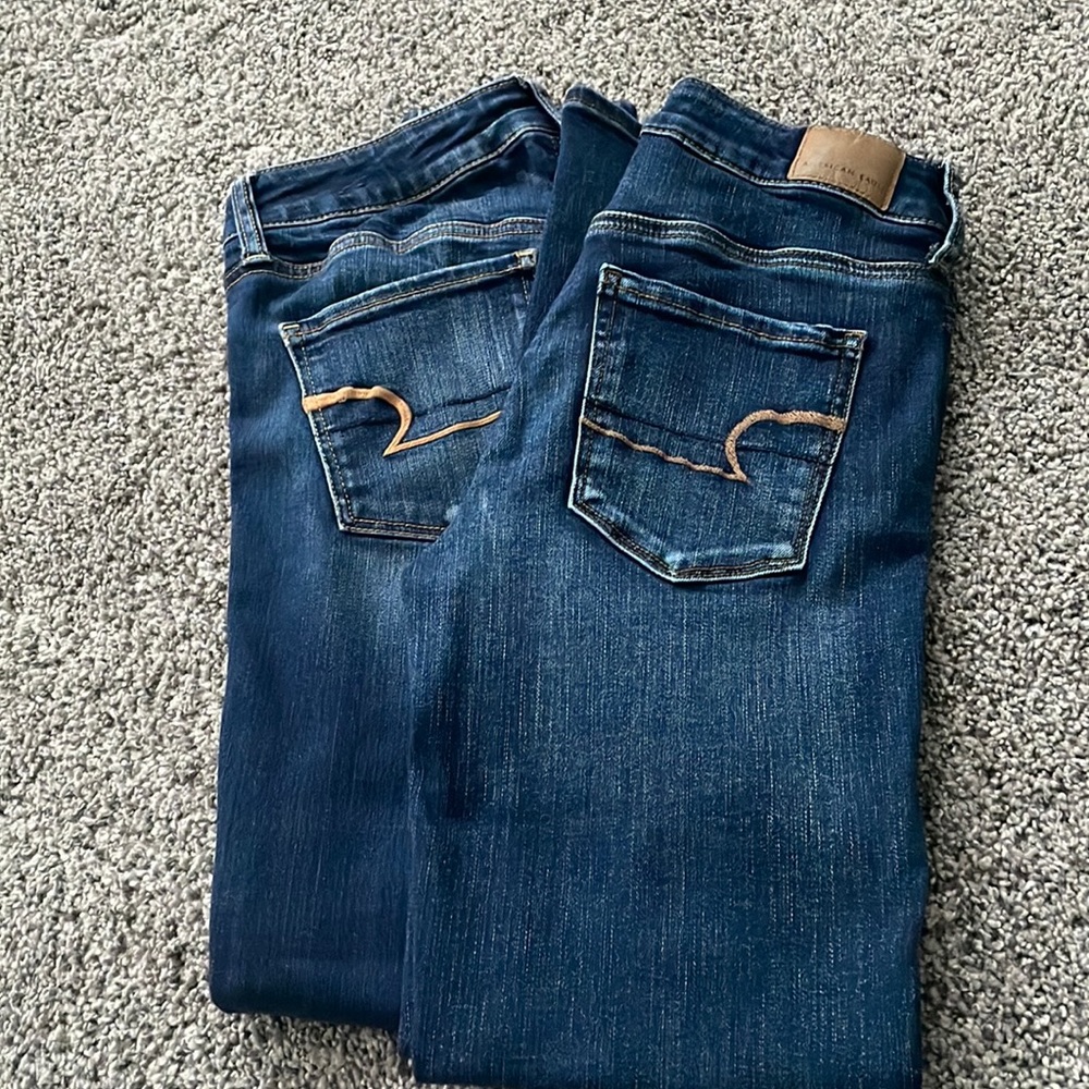 America Eagle Next Level Stretch Size 4 Skinny Jeans